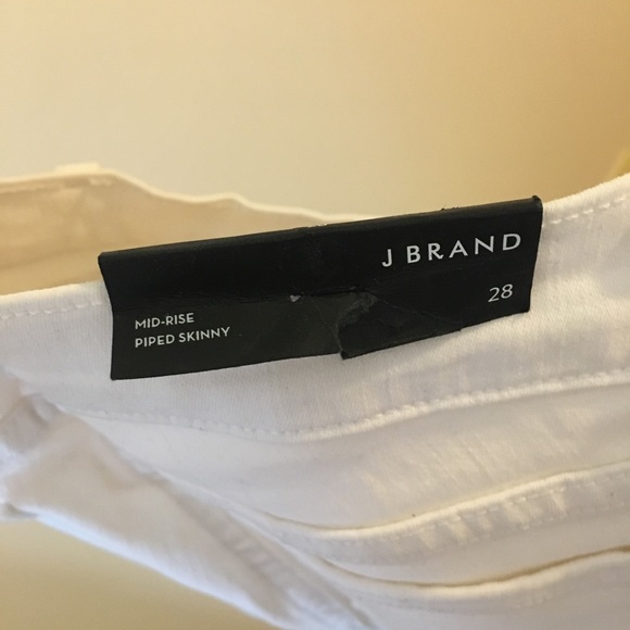 J Brand mid-rise piped skinny jeans - Picture 4 of 4